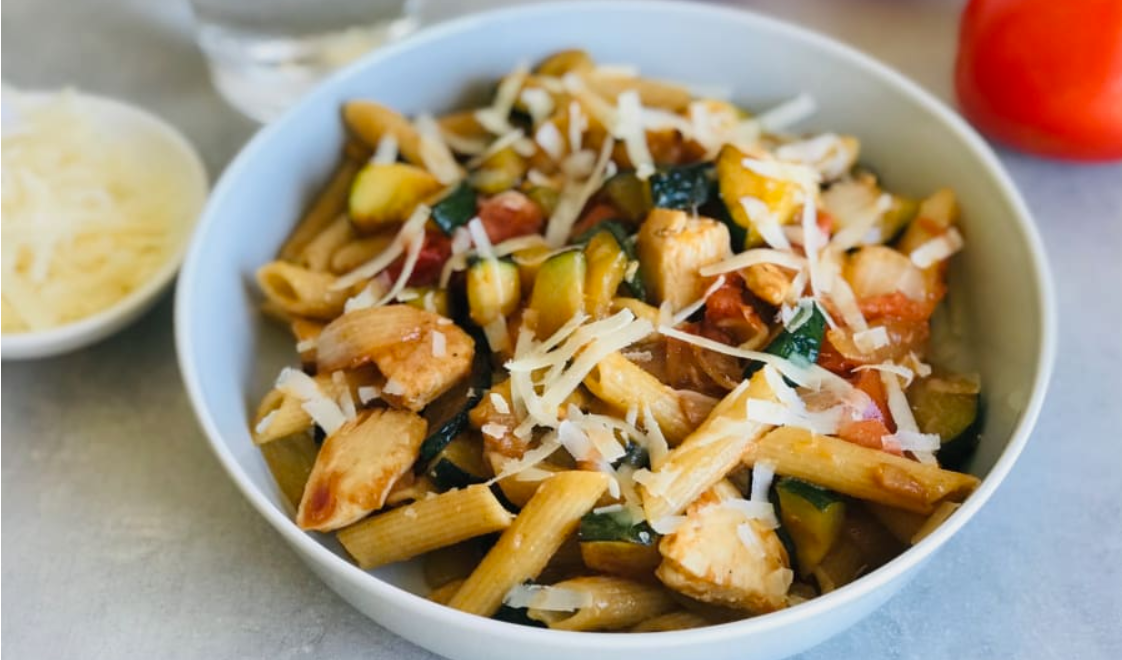 Pasta con verduras