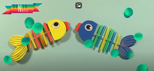Peces de goma eva